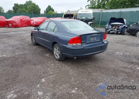 2008 Volvo S60 2.5T z USA, uszkodzony, nr VIN YV1RS592X82677330
